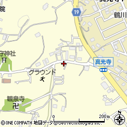 東京都町田市真光寺町943-2周辺の地図