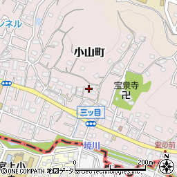 東京都町田市小山町3676-3周辺の地図