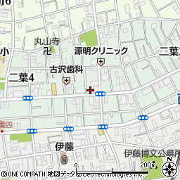 東京都品川区二葉4丁目15-8周辺の地図