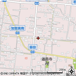 山梨県南アルプス市藤田213-1周辺の地図