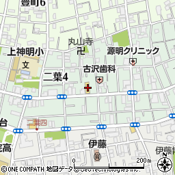 東京都品川区二葉4丁目9-10周辺の地図