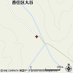 兵庫県美方郡香美町香住区大谷78周辺の地図