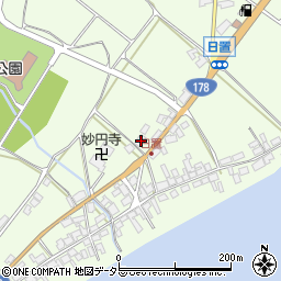 京都府宮津市日置852周辺の地図