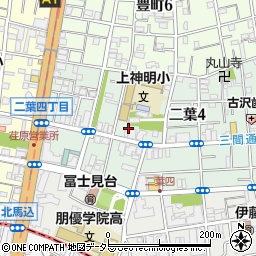 東京都品川区二葉4丁目4周辺の地図