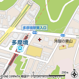 ロイヤルハウジング株式会社　多摩境駅前ショップ周辺の地図