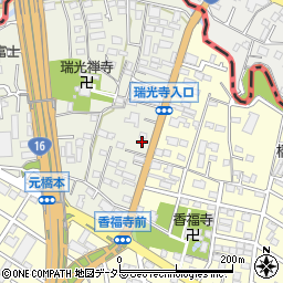 神奈川県相模原市緑区元橋本町2-27周辺の地図