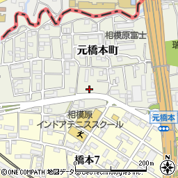 神奈川県相模原市緑区元橋本町10周辺の地図