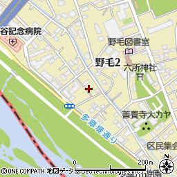 豊荘周辺の地図