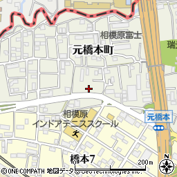 神奈川県相模原市緑区元橋本町10-27-4周辺の地図