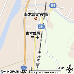 長野県木曽郡南木曽町住吉町周辺の地図