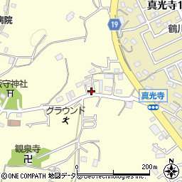 東京都町田市真光寺町938-3周辺の地図