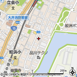 東大井リハビリ教室周辺の地図