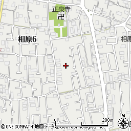 神奈川県相模原市緑区相原6丁目7周辺の地図