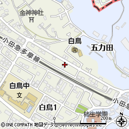 読売新聞柿生専売所周辺の地図