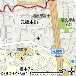 神奈川県相模原市緑区元橋本町9周辺の地図