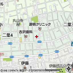 東京都品川区二葉4丁目15周辺の地図
