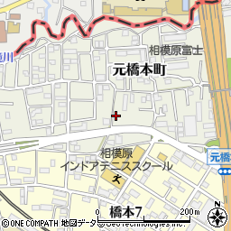 神奈川県相模原市緑区元橋本町10-12周辺の地図