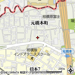 神奈川県相模原市緑区元橋本町10-27-5周辺の地図