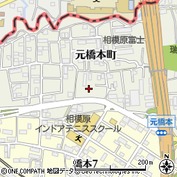 神奈川県相模原市緑区元橋本町10-27-6周辺の地図
