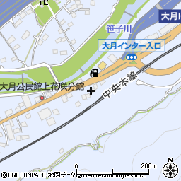 シーイーエス富士電気株式会社大月営業所周辺の地図