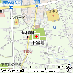 神部神社周辺の地図
