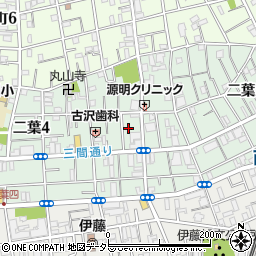 東京都品川区二葉4丁目15-11周辺の地図