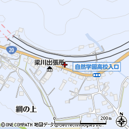 梁川郵便局周辺の地図