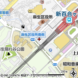 東日本住宅株式会社　新百合ケ丘営業所周辺の地図