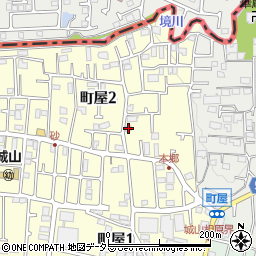 神奈川県相模原市緑区町屋2丁目2-10周辺の地図