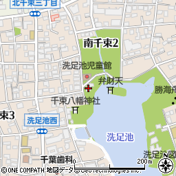 大田区立洗足池公園事務所周辺の地図