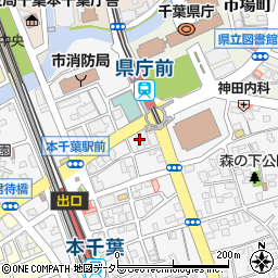 もんたま本　千葉店周辺の地図
