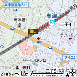 国田理髪店周辺の地図
