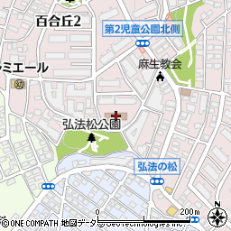 川崎市　北部リハビリテーションセンター北部地域生活支援センター周辺の地図