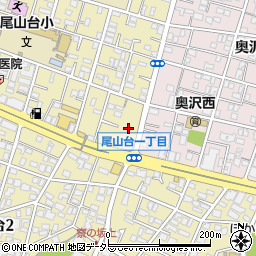 東京都世田谷区尾山台3丁目1周辺の地図