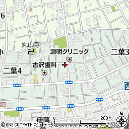 東京都品川区二葉4丁目15-3周辺の地図