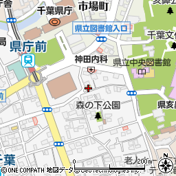 ミニストップ千葉長洲店周辺の地図