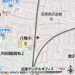 東京都世田谷区奥沢5丁目6-6周辺の地図