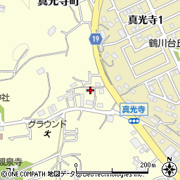 東京都町田市真光寺町935周辺の地図