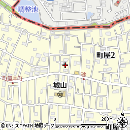 神奈川県相模原市緑区町屋2丁目15周辺の地図
