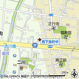 セブンイレブン甲府大津町店周辺の地図