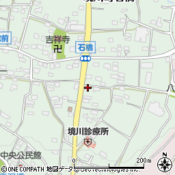 山梨県笛吹市境川町石橋2176周辺の地図