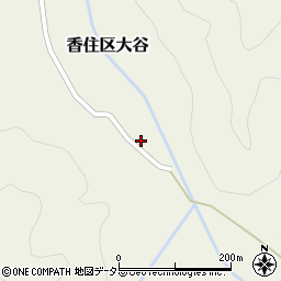 兵庫県美方郡香美町香住区大谷49周辺の地図