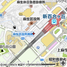 川崎市社会福祉協議会 あさお訪問介護支援事業所周辺の地図