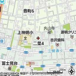 東京都品川区二葉4丁目5-8周辺の地図