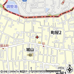 神奈川県相模原市緑区町屋2丁目14-9周辺の地図
