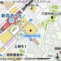 唐人街周辺の地図