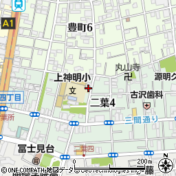 東京都品川区二葉4丁目4-9周辺の地図