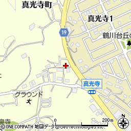東京都町田市真光寺町258周辺の地図
