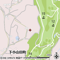 東京都町田市下小山田町2037周辺の地図