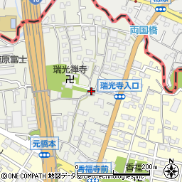 神奈川県相模原市緑区元橋本町2-17周辺の地図
